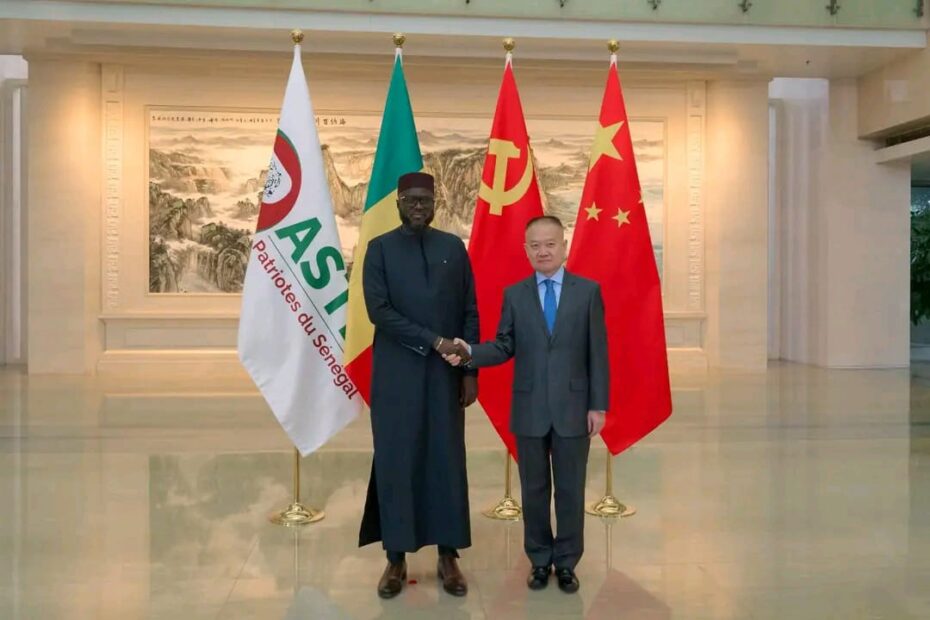 En visite officielle en Chine, nous avons rencontré, ce mardi 27 janvier 2026, Son Excellence Monsieur LIU Haixing, Ministre et Chef du Département international du Comité central du Parti communiste chinois (PCC), au nom du Président Ousmane SONKO.